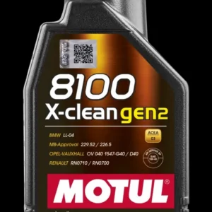 MOTUL 8100 X-CLEAN GEN2 5W-40 1L