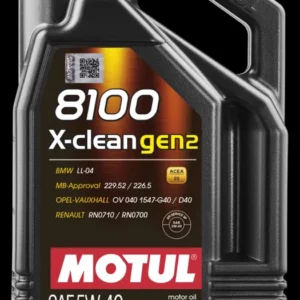 MOTUL 8100 X-CLEAN GEN2 5W-40 5L